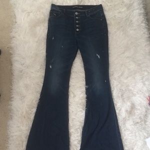Express bell flare jeans